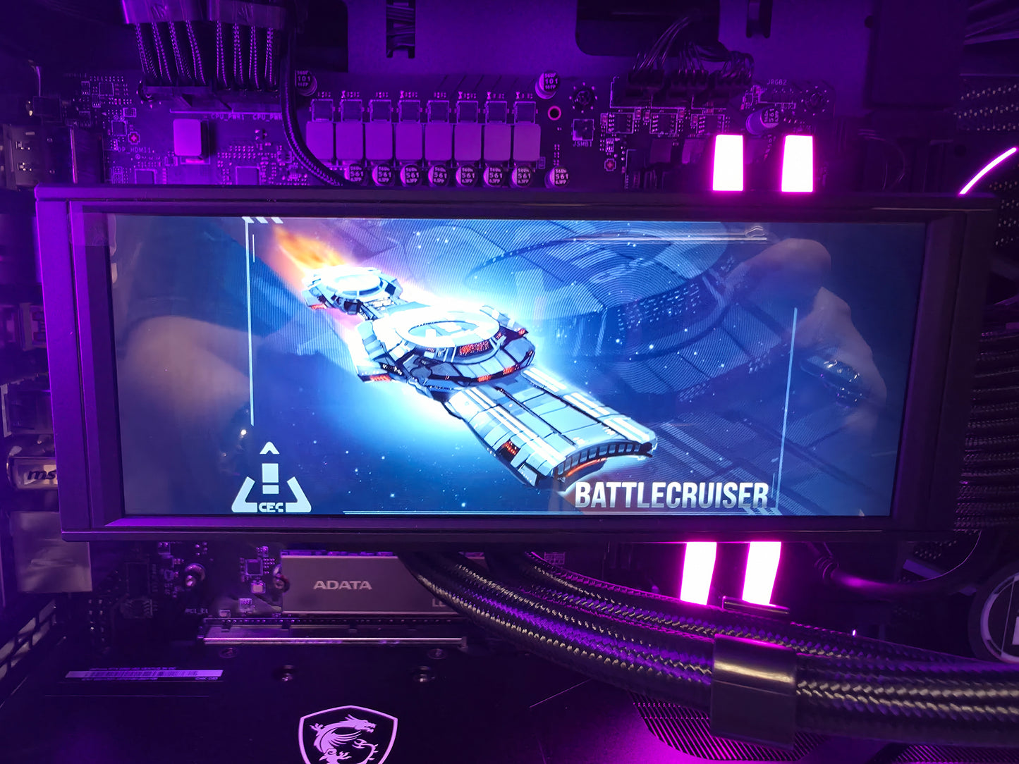 Built-In Ultrawide Screen Gaming Computer