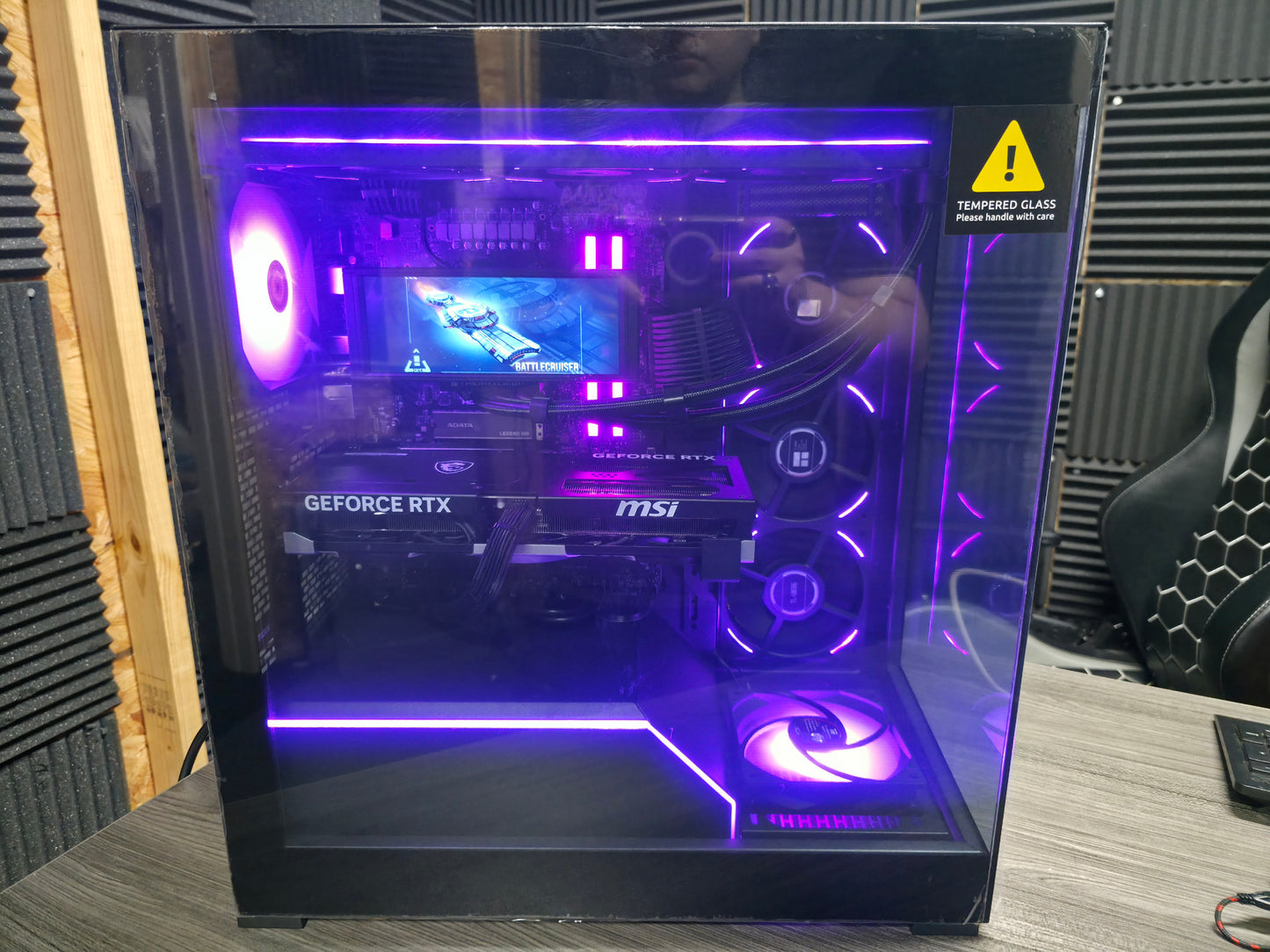 Built-In Ultrawide Screen Gaming Computer