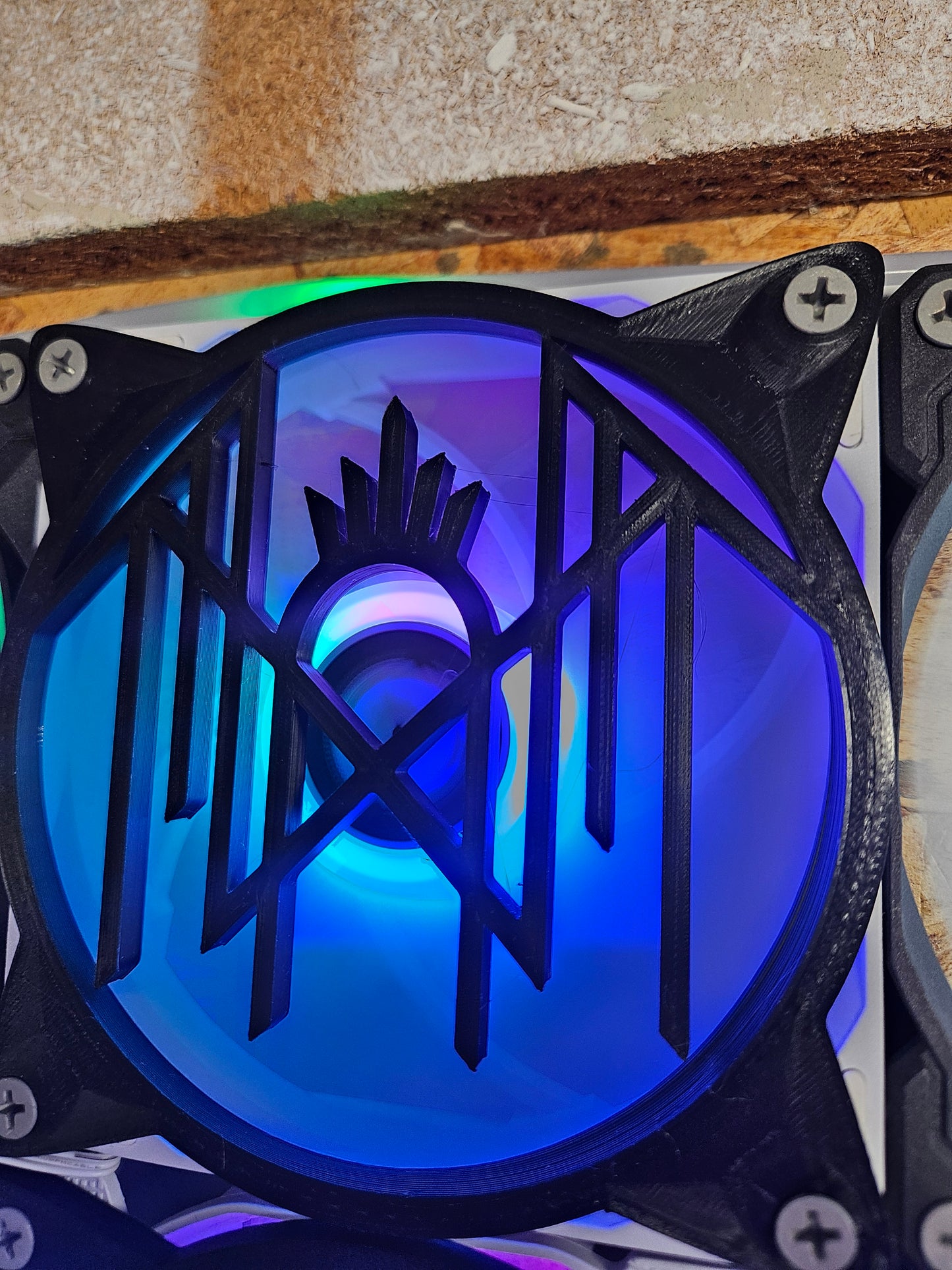 Custom 3D-Printed Fan Covers