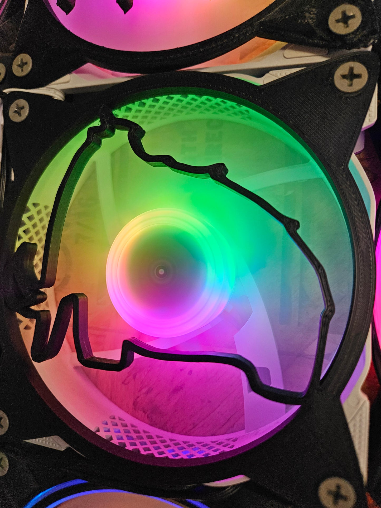 Custom 3D-Printed Fan Covers