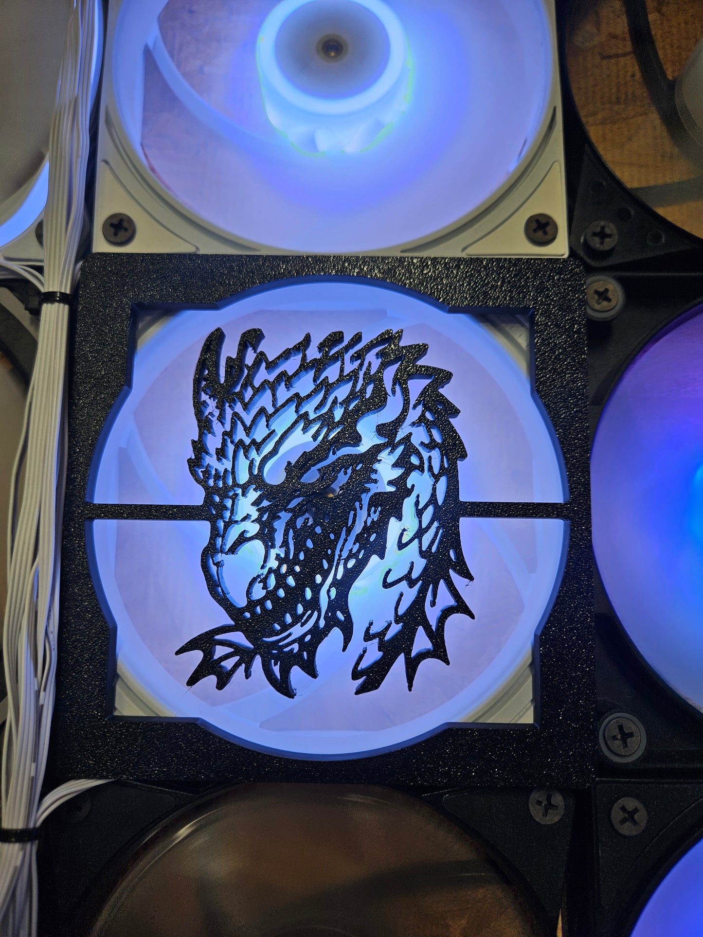 Custom 3D-Printed Fan Covers