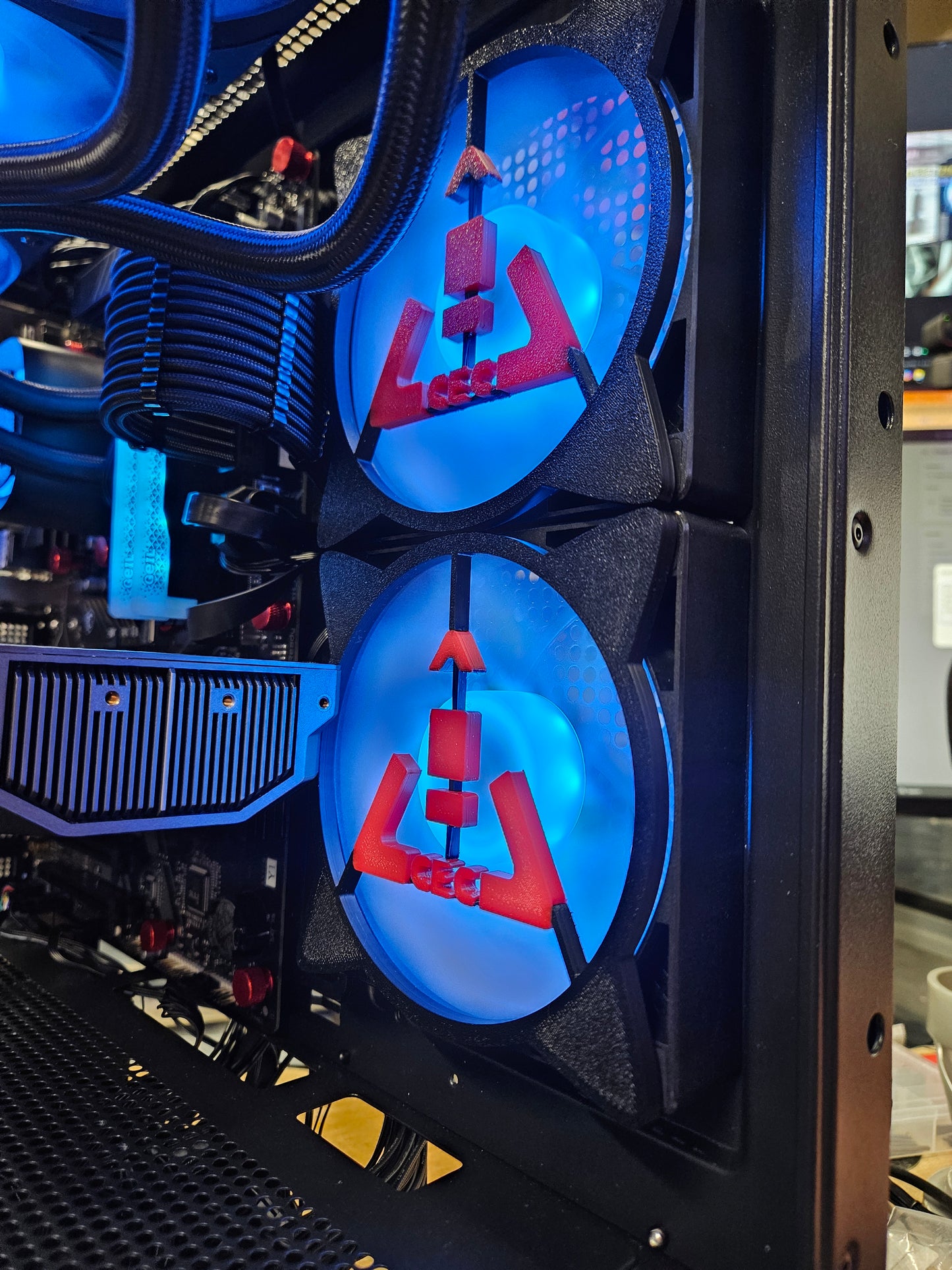 Custom 3D-Printed Fan Covers