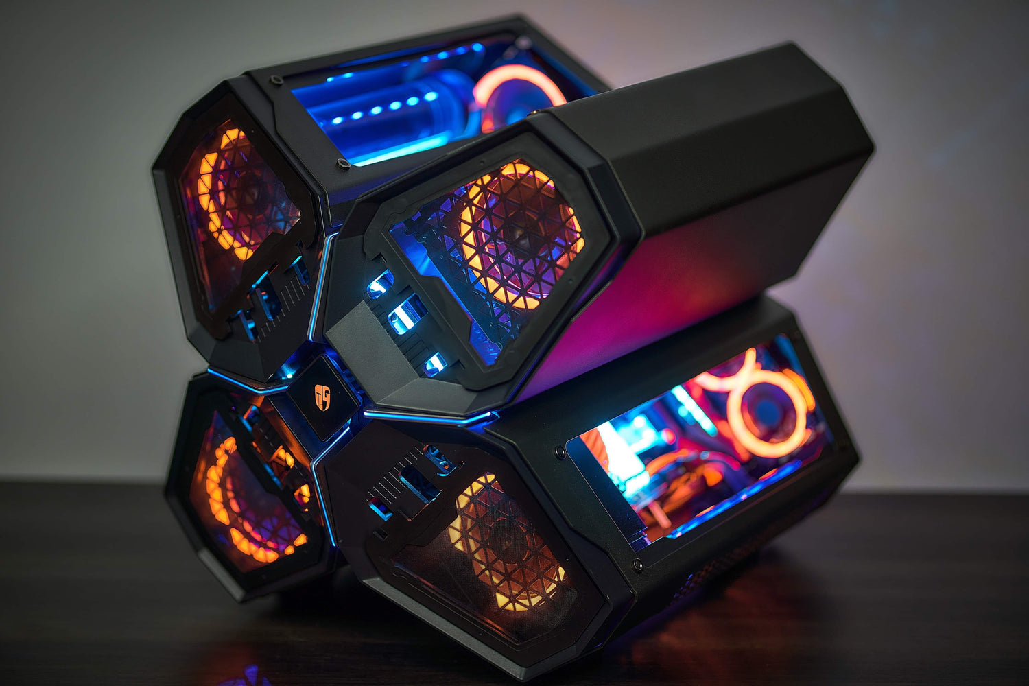 Image showcasing the Warp Core PC that earned public recognition across the web.